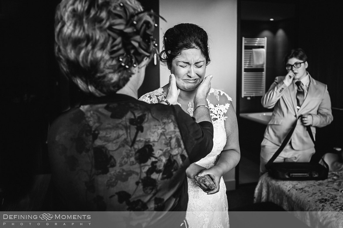 award-winning surrey documentary wedding photographer documentary natural stylish contemporary wedding photography wedding preps bride
